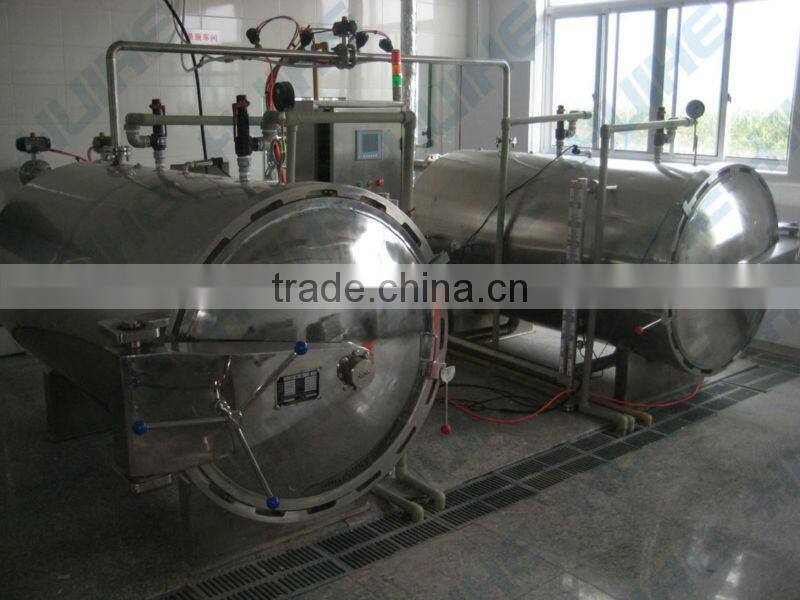 sterilizing retort equipment for food