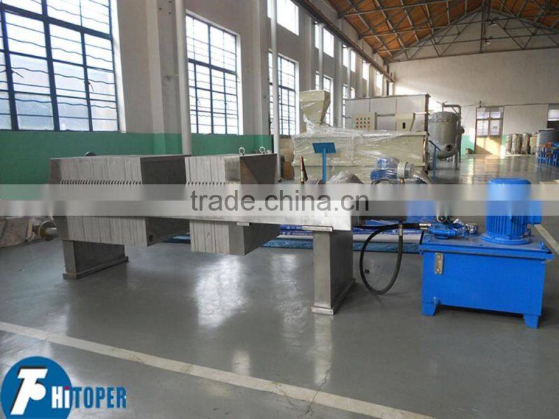 food industry equipment of SUS304 filter press