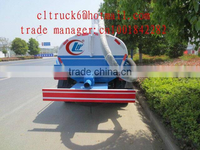 Dongfeng Furuika 4*2 small-scale vacuum fecal suction vehicle