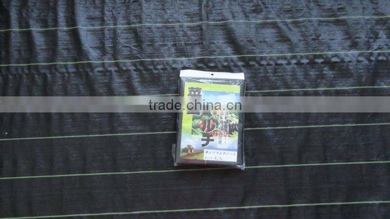 PP artificial grass barrier mat used in park