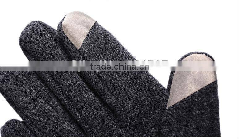 soft warn men golves for touch screen smart mobile phone