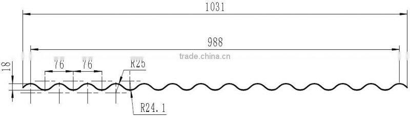 Extruded Polycarbonate Sheet/ Corrugated PC Sheet/ Cheap Polycarbonate Sheet