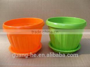 eco-friendly non-pollution plastic plant pot