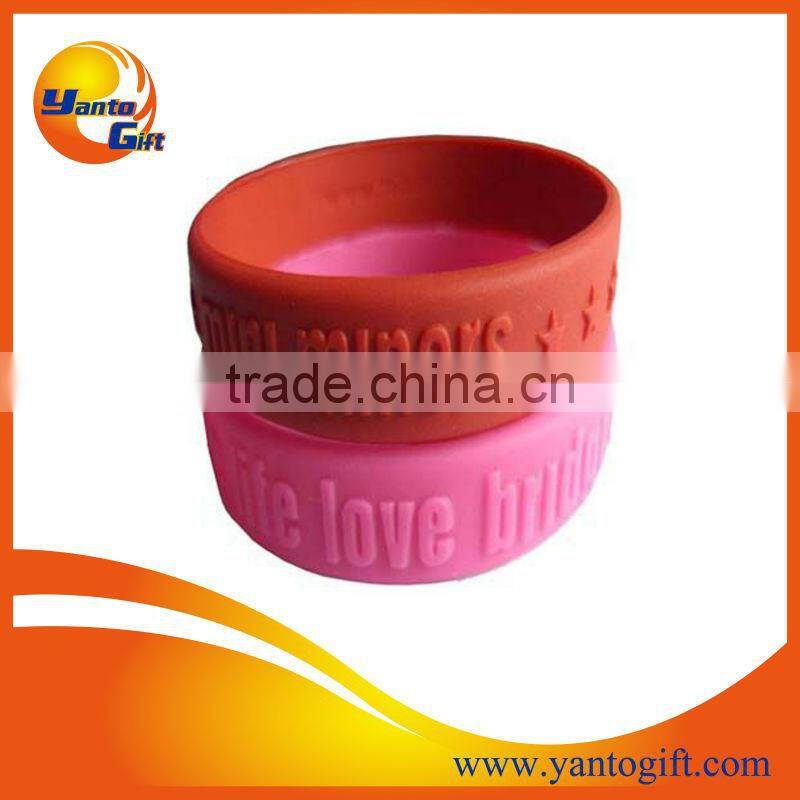 Bar code silicone wristband