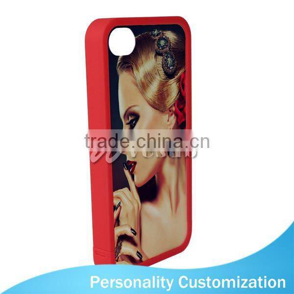 3D Sublimation TPU and PC Aluminum Phone Case for iPhone 5 of Good Price