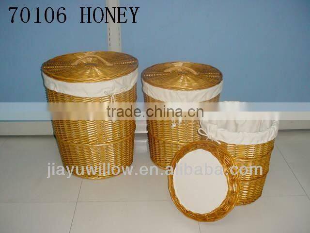 Classics maize covered wicker baskets wholesale