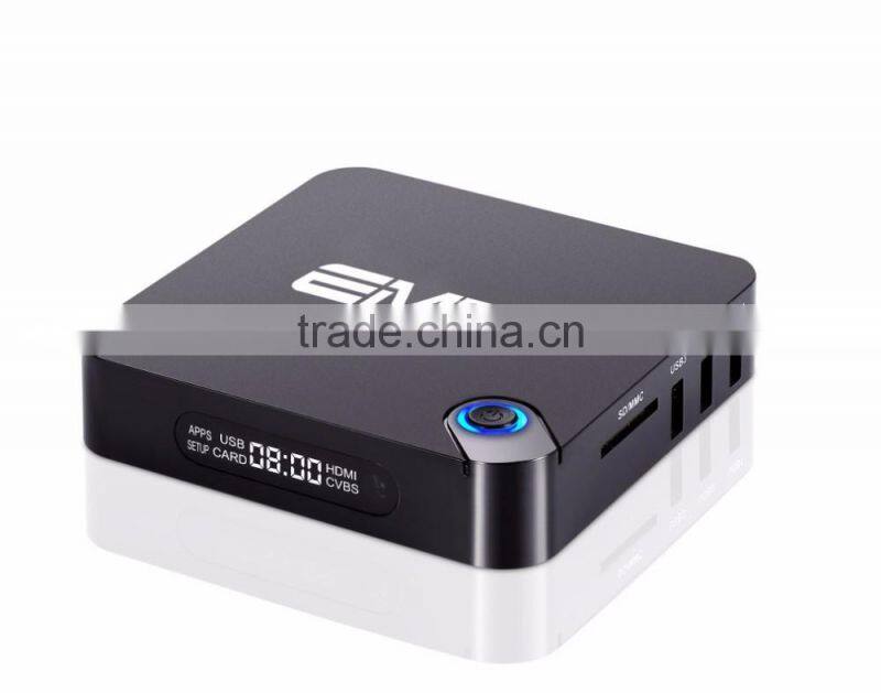 New Arrival EM95X Powerful 2GB/16GB Android 6.0 Marshmallow Quad Core TV Box, Amlogic S905X 4K TV Box For Wholesale
