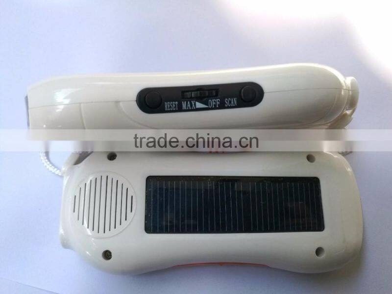 Hot Sales Portable Solar Multifucational Wireless Radio With Power Bank and Light