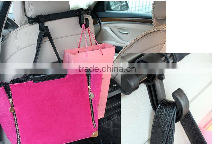 Multifunctional plastic folding Hanging hook car back seat hanger