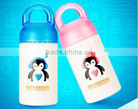 Wholesale Stock Small Order 420ML Plastic Big Head Handle Cup