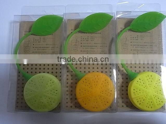 tea cup strainer/silicone teapot infuser