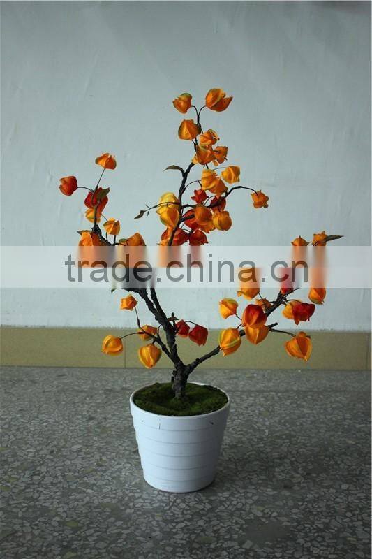 Home decor led lighting lantern grass potted plant