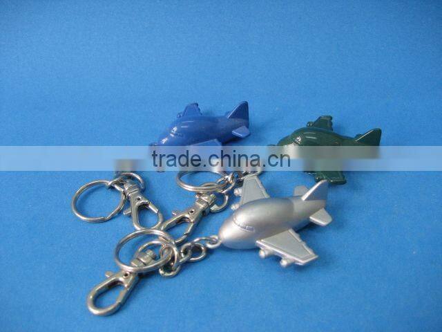 Metal Airplane Keychain for souvenirs
