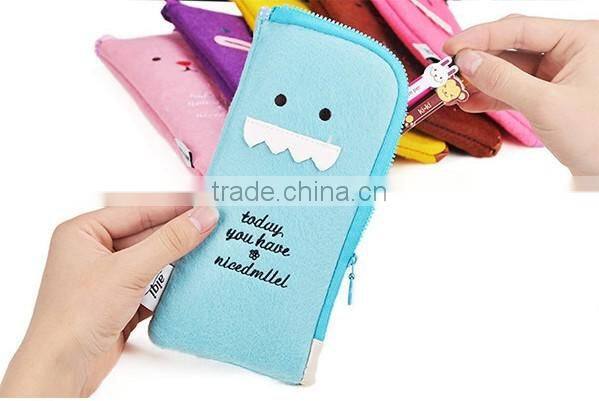 Felt Exquisite expression Pencil case