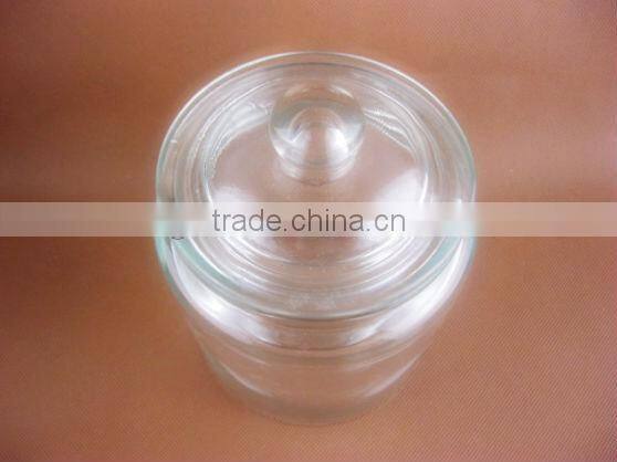 Storage glass jar / clear glass jar