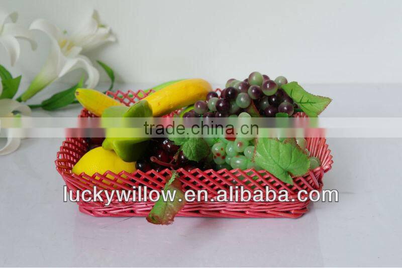 Wholesale Cheap water fir wood chip hanging basket