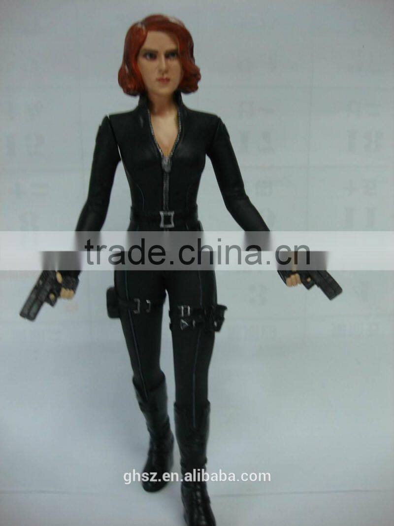 Guo hao hot sale custom avenger character black window marvel figure , Age of Ultron