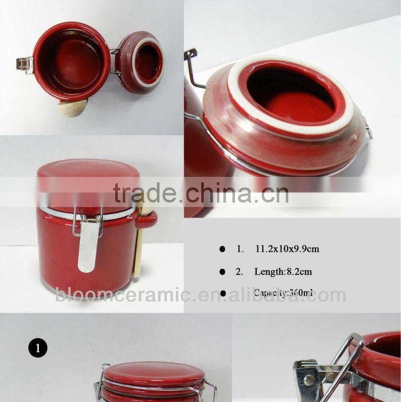 Rubber sealed jar for wholesale