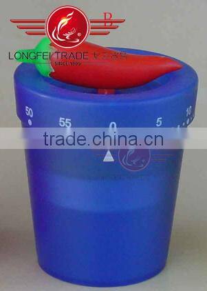 Large display interval timer voice recorder with timer power cut off timer