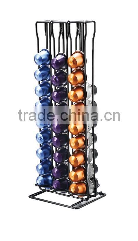 stainless steel Nespresso coffee pod storage /coffee capsule holder/coffee mug holder