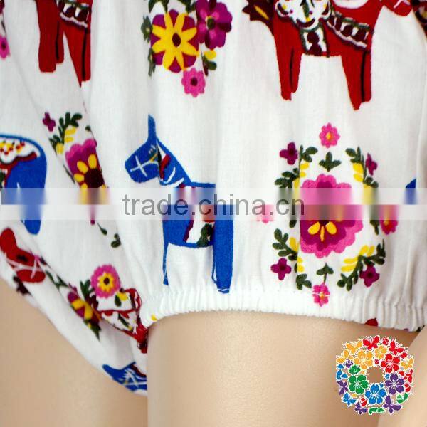 Newborn Baby Clothes Pink Flutter Shoulder Crop Halter Bubble Girl Romper