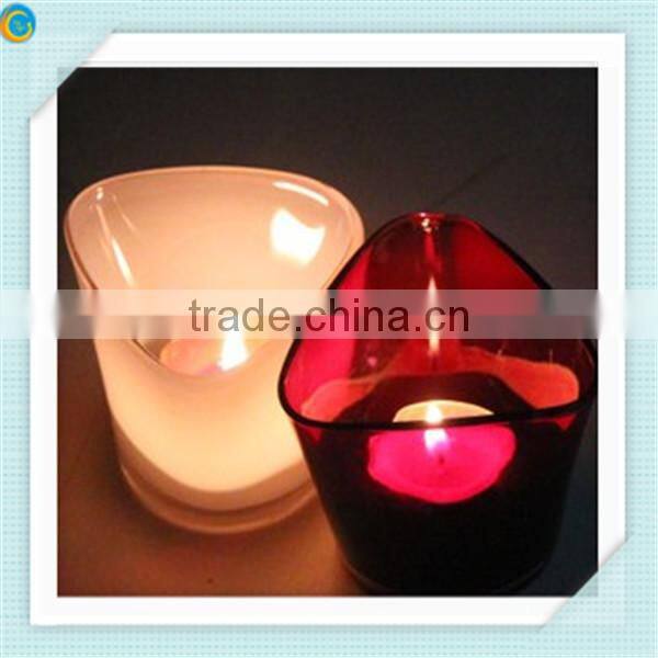 tealight holder long stem clear tealight glass candle holder