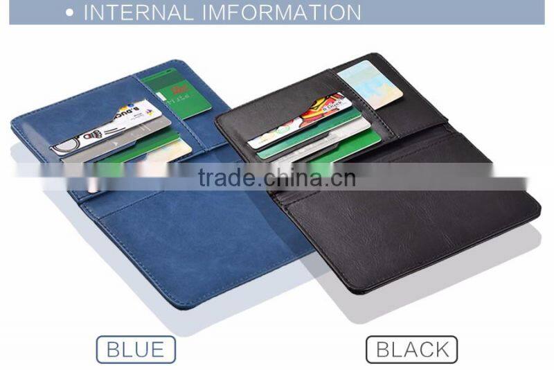 Wholesale custom high quality leather travel rfid passport holder