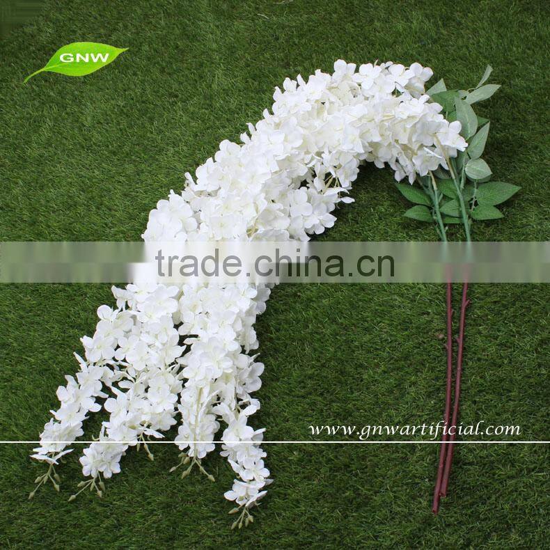GNW 13ft white large artificial decorative tree with wisteria flower for wedding event decoration