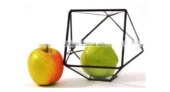 Truncated Zigzag 2 sizes Geometric Flower Glass Terrarium