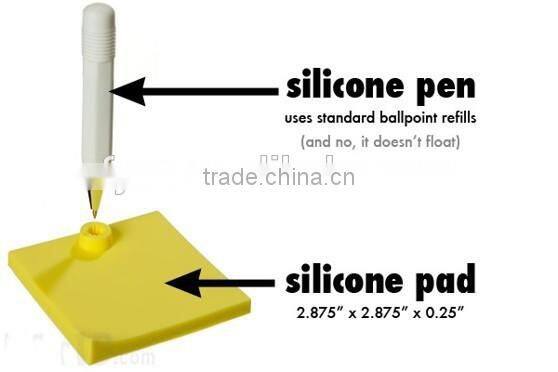 Recycled silicone mini pocket memo pads
