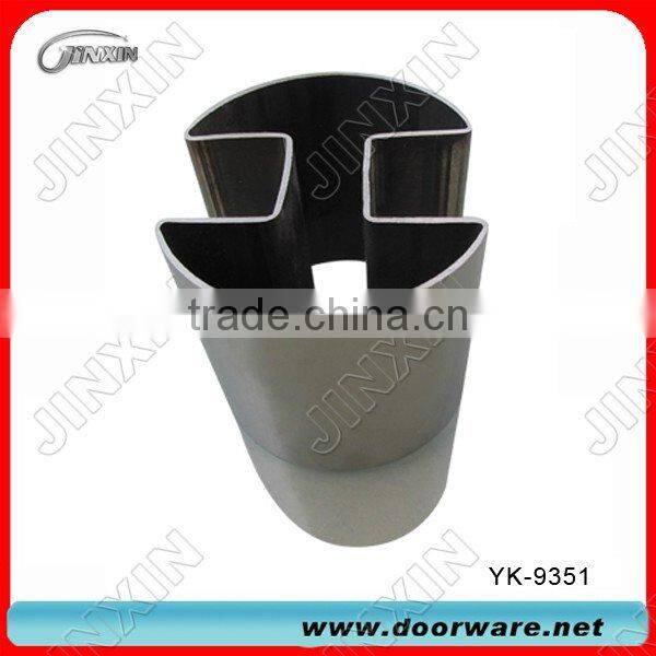 JINXIN 304 316 Oval Stainless Steel Slotted Tube for Handrail