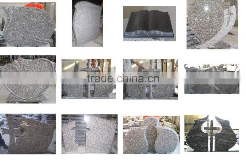 China cheap G635 red granite headstone