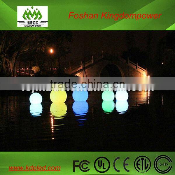 RGB Christmas decorative led colorful 30cm globe