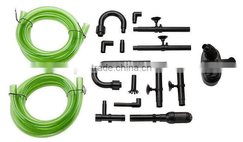 White aquarium water filter fish pond