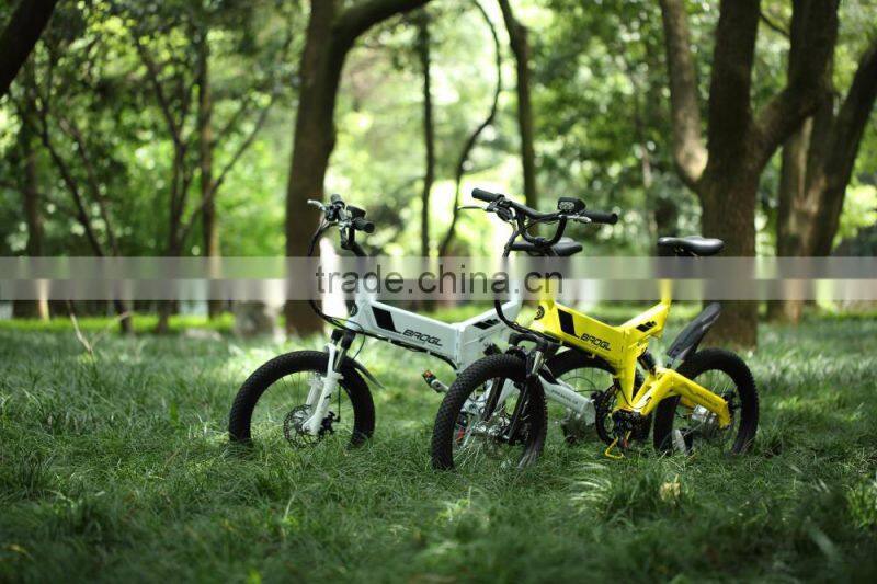 20 inch electric folding bike mountain electric bike full suspension mountain electric bike