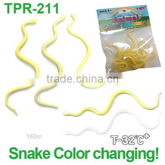 Halloween Soft Plastic Stretchy Snakes Toys