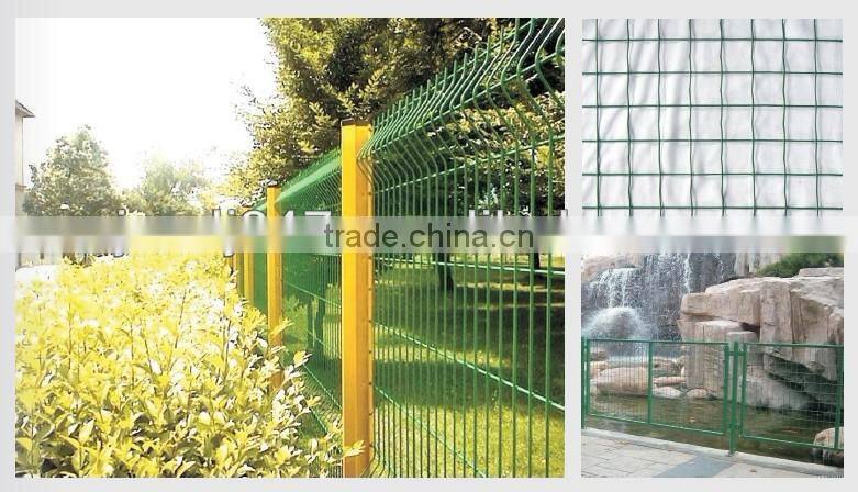 Low Price PVC Coated Chain Link Fence/Wire Mesh Fencing In Guangzhou