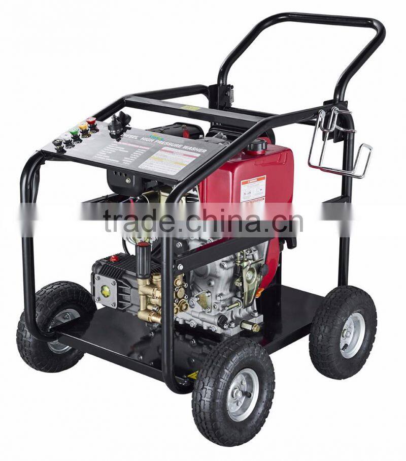 178F engine washing machine 170bar 3600psi diesel high pressure car washer