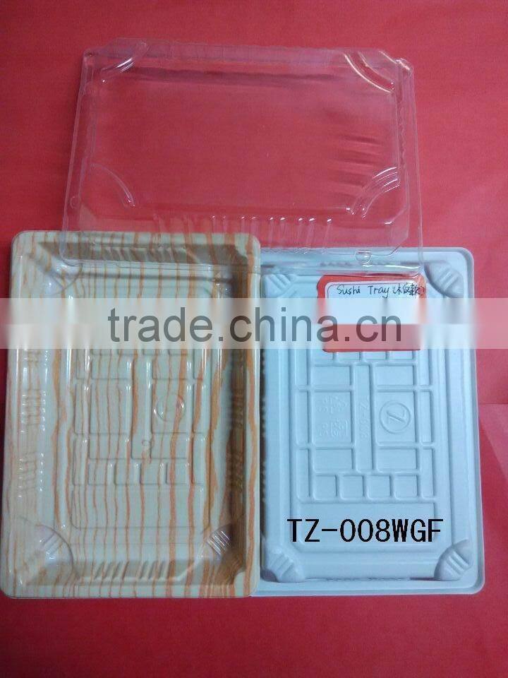 Disposable Plastic Sushi Packaging Trays