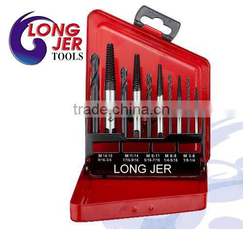 10PCS Repair Aircraft Tool Screw-Out Bit & Drill Set