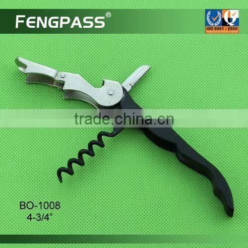 Promotional metal wine bottle opener , wine corkscrew BO-1003