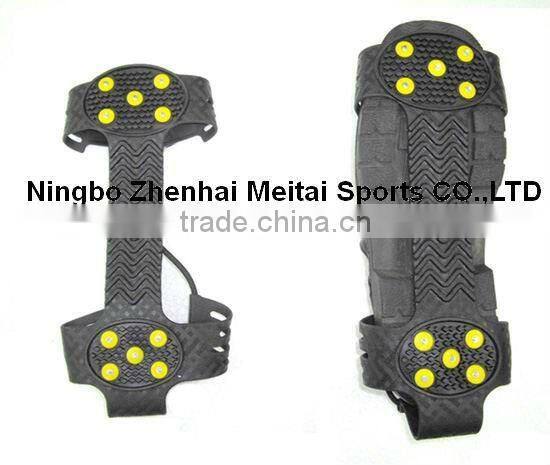 Shoe treads ice grippers
