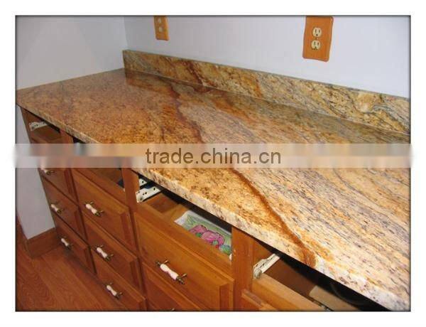 yellow river granite countertop