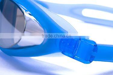 Summer watersports equipment Adult mirrored big lens Swimming Glasses eyewear wholesale