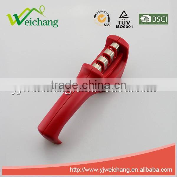 WCR083 New design great kitchen helper Two Stages Professional Kitchen Knife Sharpener hot sale