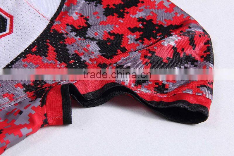 Custom camo football jerseys, Sublimated American Football Jersey, Custom Designed American Football Jersey