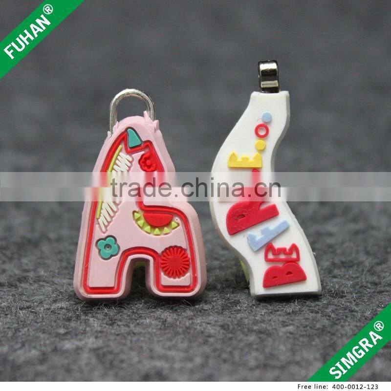 Popular High-end Cartoon Design Children Clothing Plastic Zipper Sliders