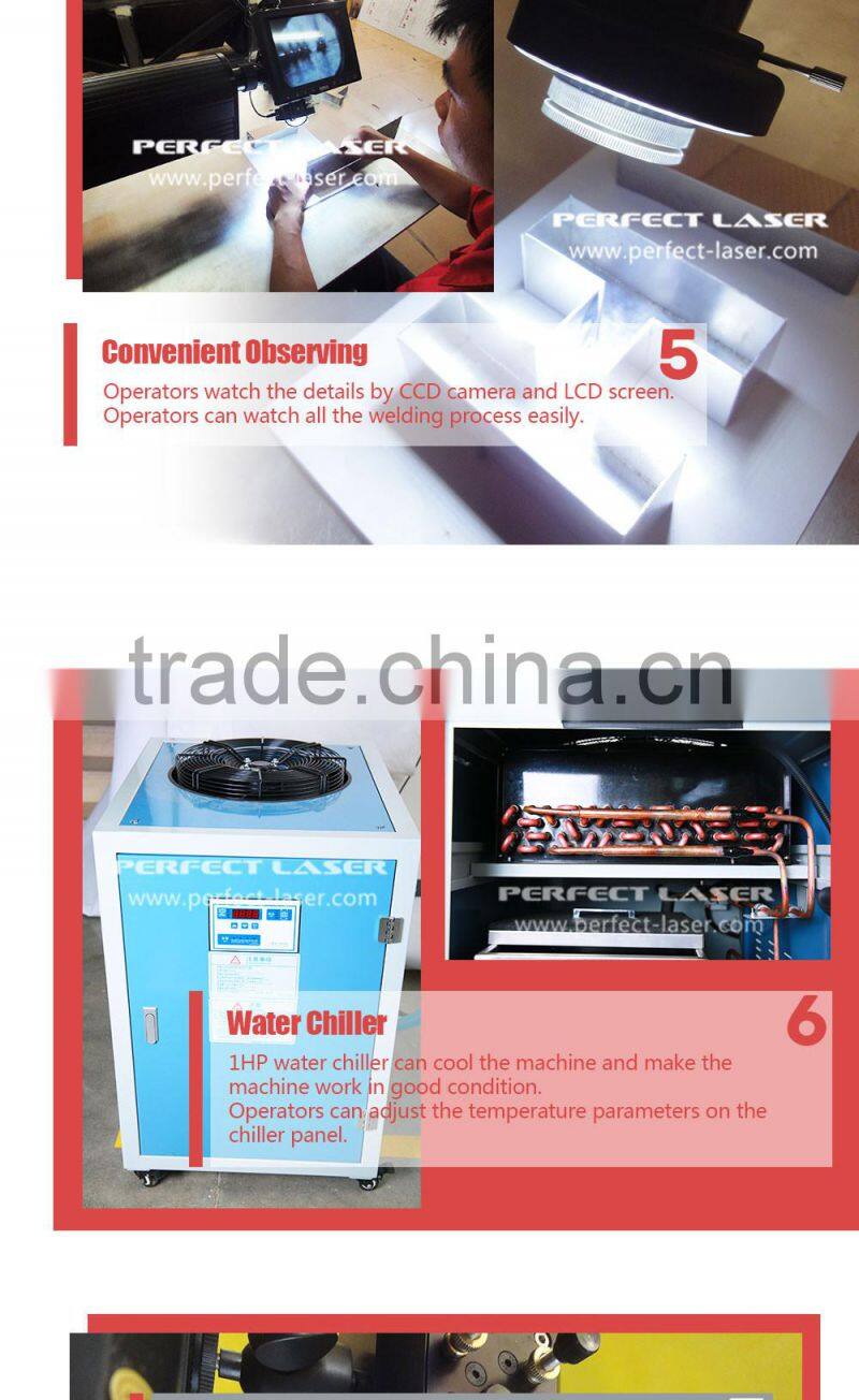 Perfect Laser PE-W300 300W micro laser welding machine advertising letter welder With CE
