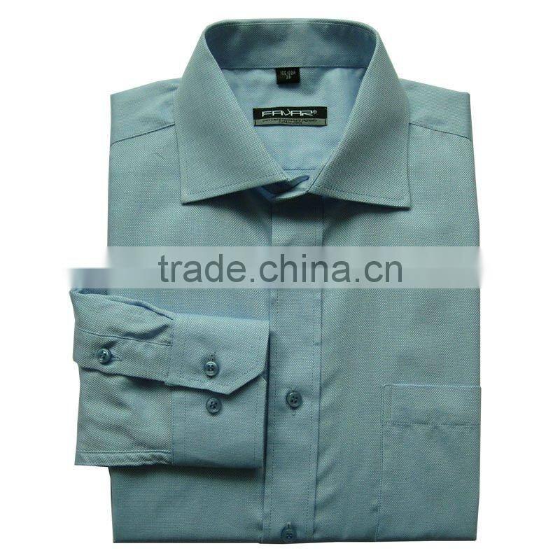 Man Pure Cotton Dress Shirt