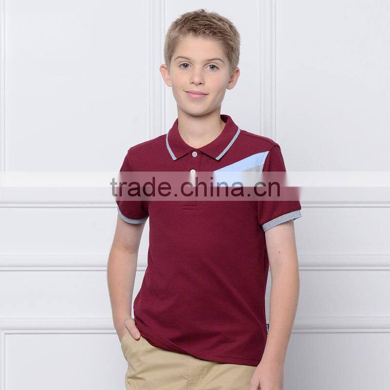 Children's T-shirt Summer New England College Boys OLY short sleeve T-shirt